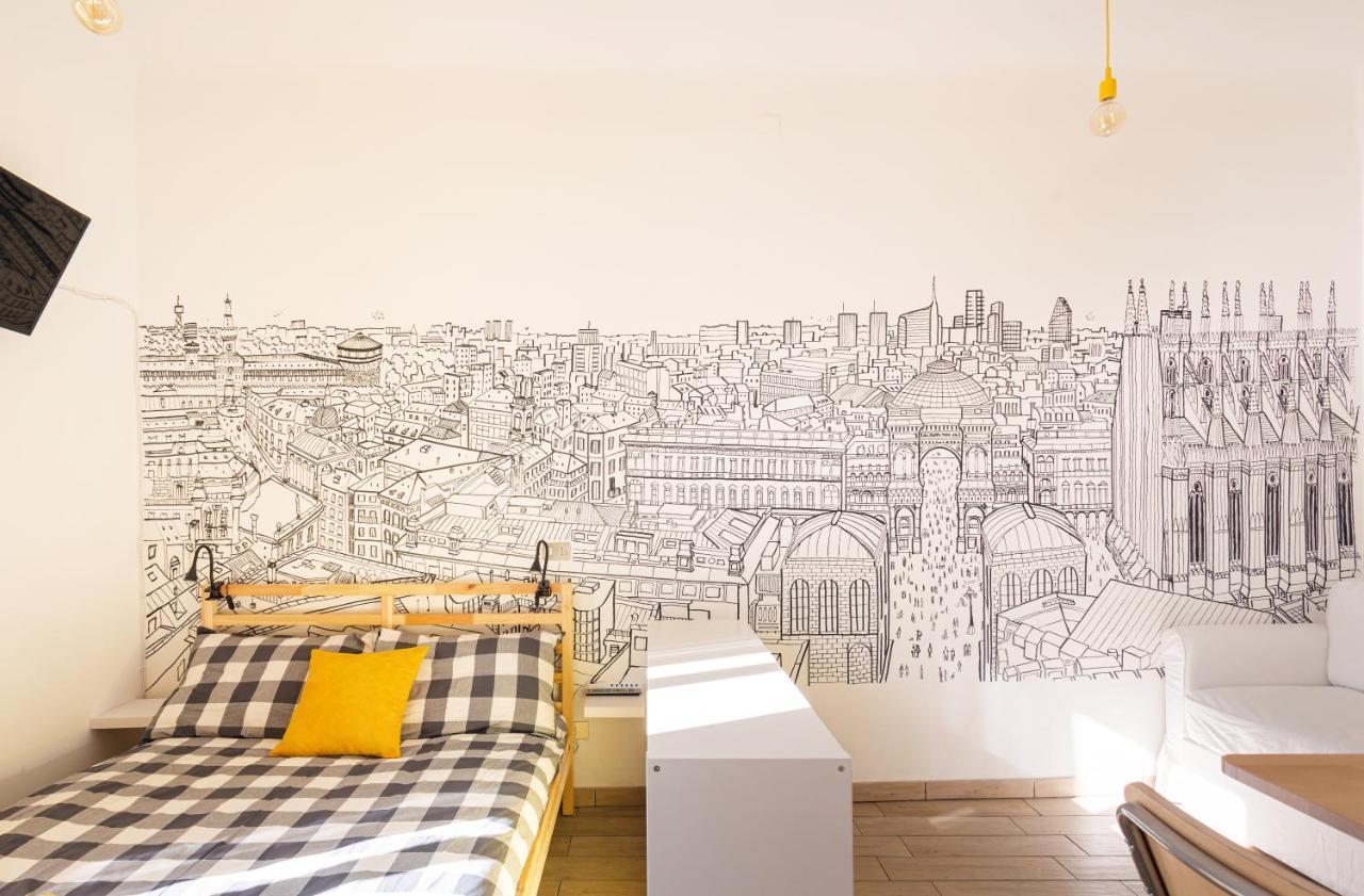 A Yellow Touch - Modern Studio In Isola Milano Eksteriør billede